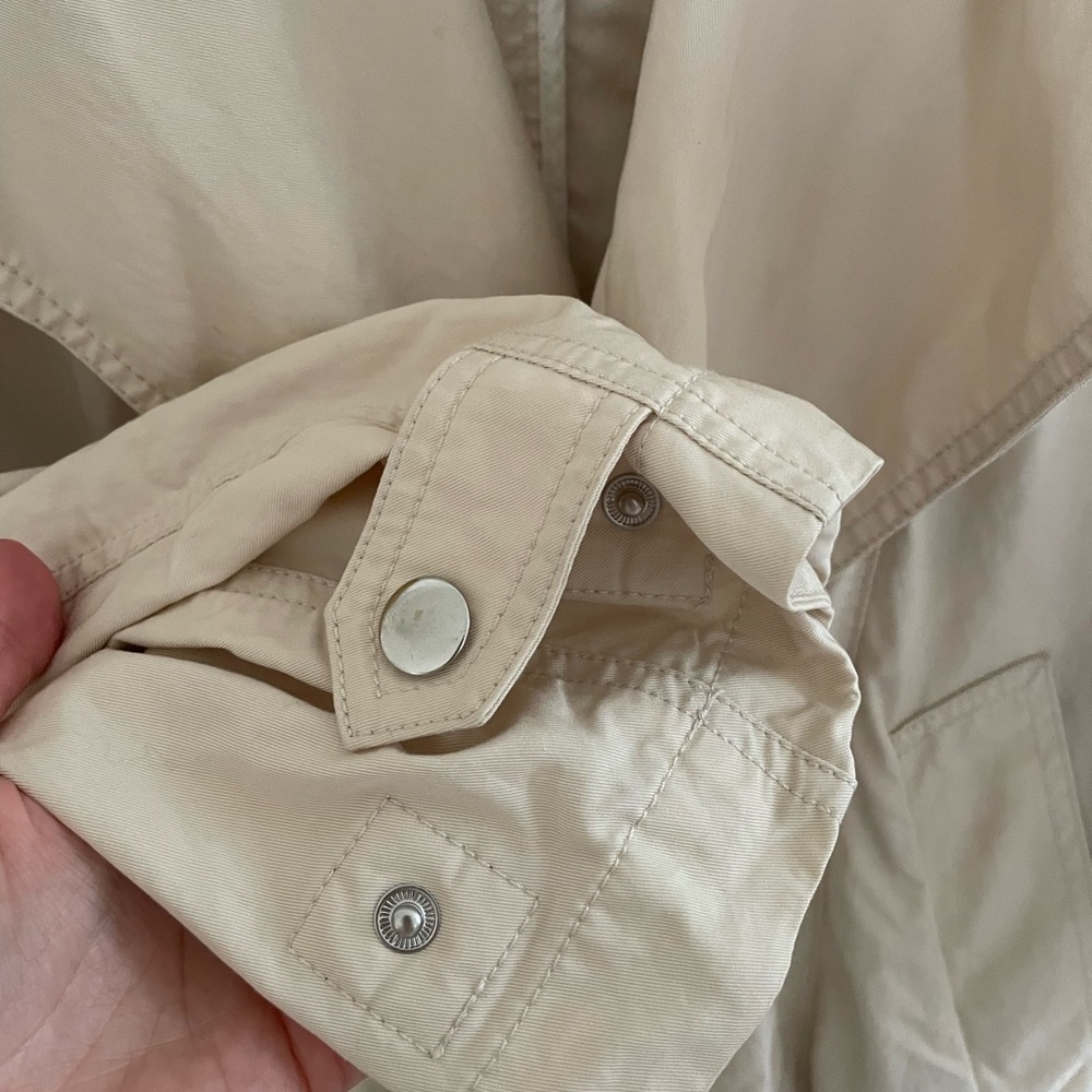 Aritzia Wilfred Classic Cream Trench Coat - Picture 5 of 7